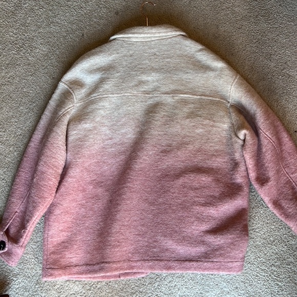 ZARA | Wool Blend Tie Dye Overshirt | Large - Picture 8 of 9